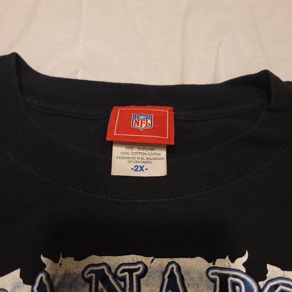 NFL Indianapolis Colts Graphic Short Sleeve Football T Shirt Mens Size 2X Blue - Picture 3 of 10